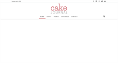 Desktop Screenshot of cakejournal.com